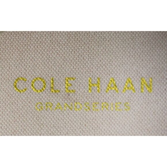 Cole Haan PERFORATED BEIGE GENUINE SUEDE LACE UP SNEAKERS COMFORT SHOES Size 7 - Picture 8 of 12